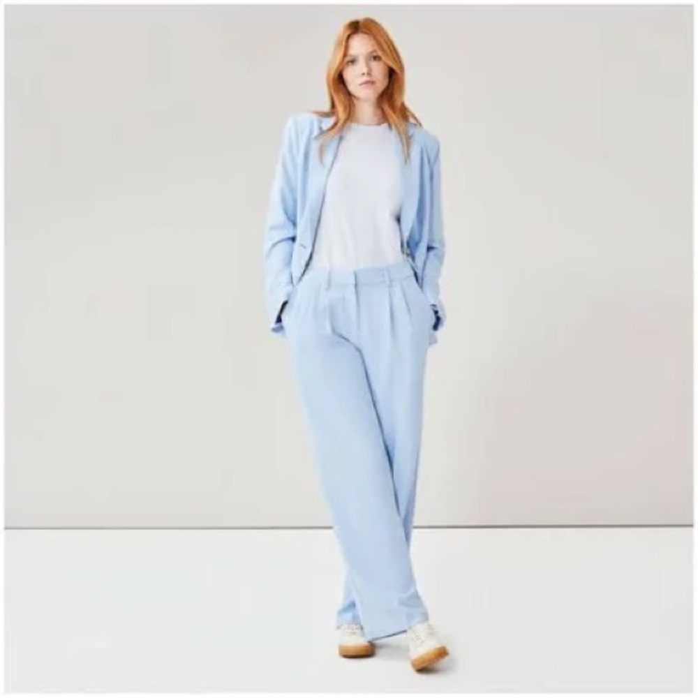 Women's Light Blue Pantsuit